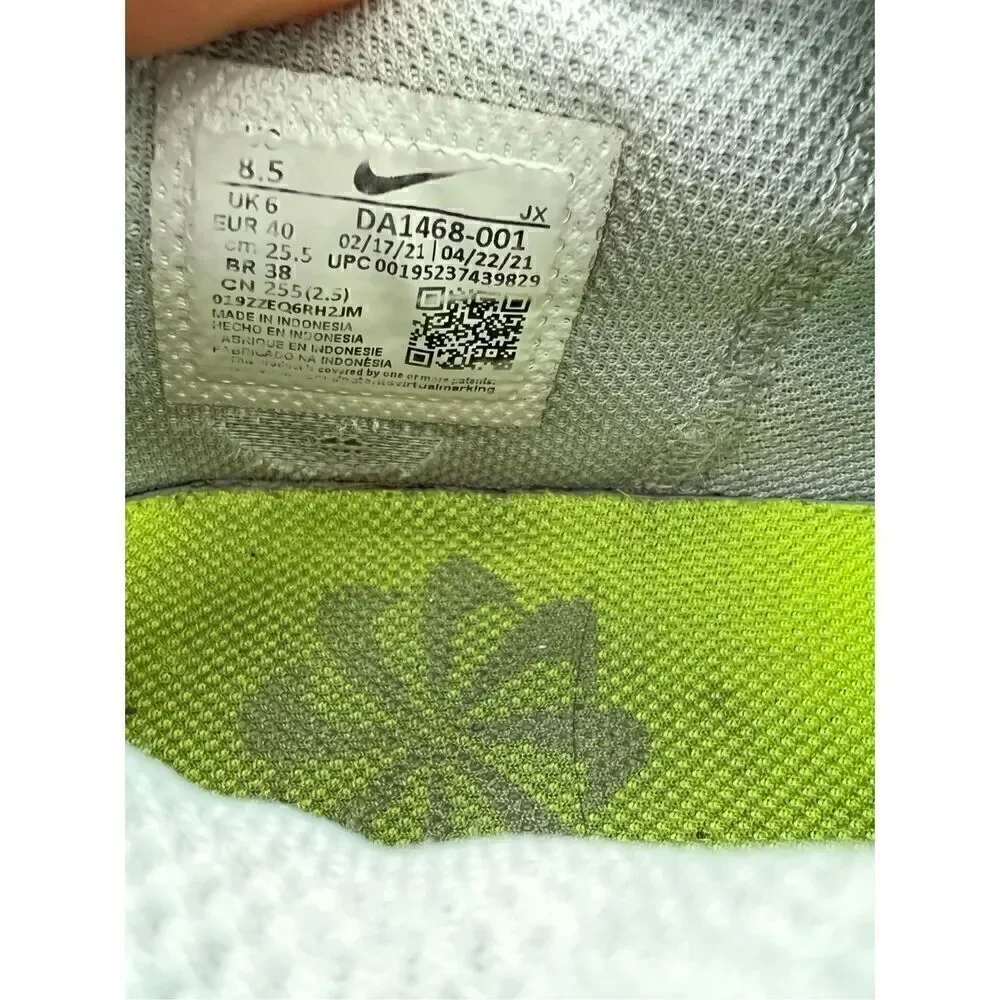 Nike Women’s Crater Remixa Grey Fog Blue Running Shoes Sneaker DA1468-001 Size 8